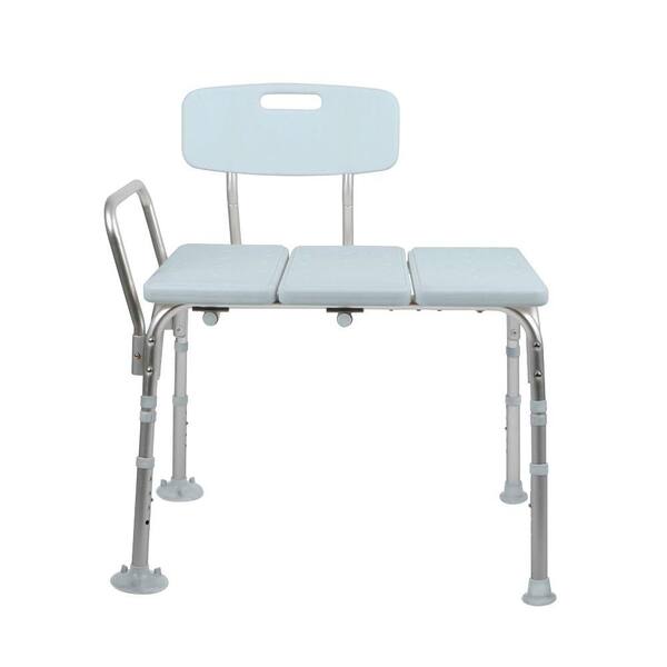 Medline Bath Safety Transfer Bench with Back