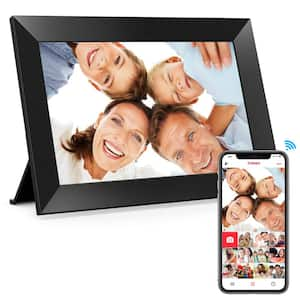 10.1 in. Black Smart WiFi Digital Picture Frame-1280 x 800 IPS Touch Screen, Auto-Rotate, 32GB Built-In Memory