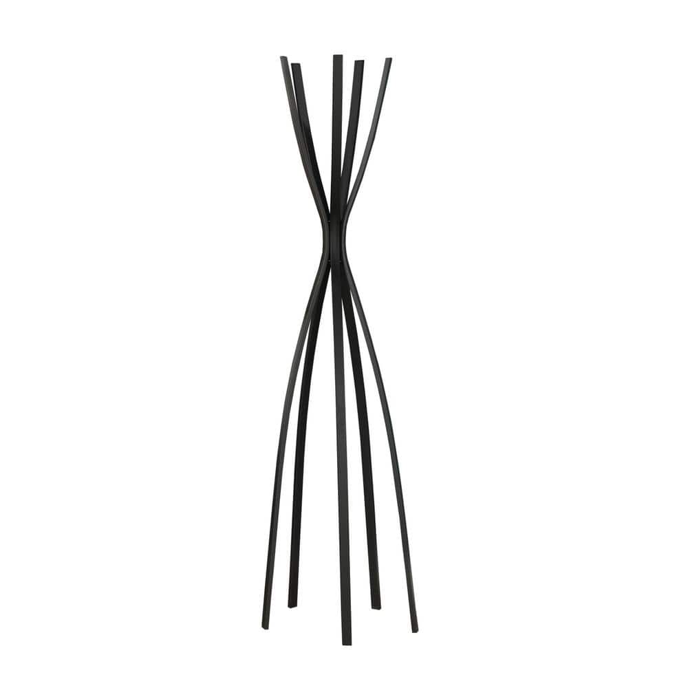 Black Metal Coat Rack