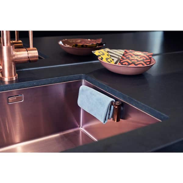 Magisso Straight Stainless Steel Cloth Holder in Copper