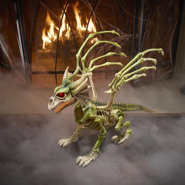 ANIMATED LED Skeleton Dragon