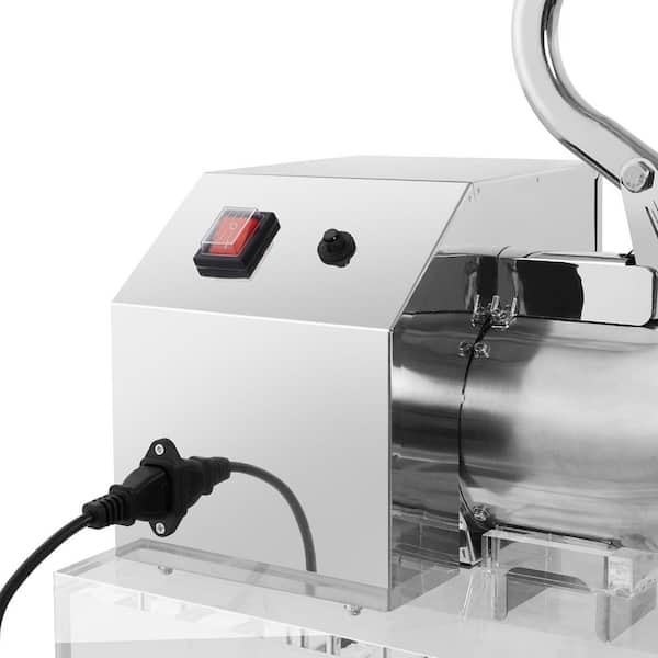 VEVOR 1196 oz. White Commercial Ice Crusher ETL Approved Stainless Steel  Electric Snow Cone Machine Shaved Ice Machine SBJ300XTDWT000001V1 - The  Home Depot