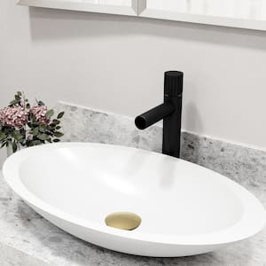 Pop-Up Bathroom Sink Drain with Overflow