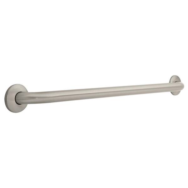 Franklin Brass 30 in. x 1-1/4 in. Concealed Screw ADA-Compliant Grab Bar in Brushed Nickel