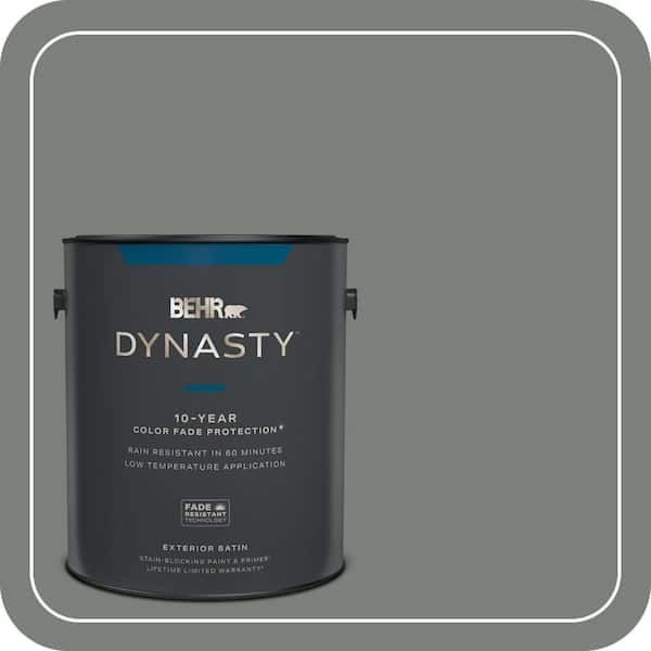 BEHR DYNASTY 1 gal. #MQ6-20 Coastal Storm Satin Enamel Exterior Stain-Blocking Paint & Primer