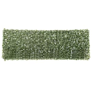 39 in. x 119 in. Artificial Hedges Faux Ivy Leaves Garden Fence Decorative Trellis Privacy Screen Mesh