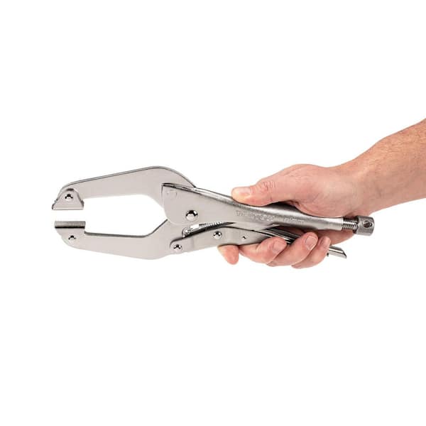 TEKTON 11 in. Swivel Pad Locking Clamp CLK11011 - The Home Depot
