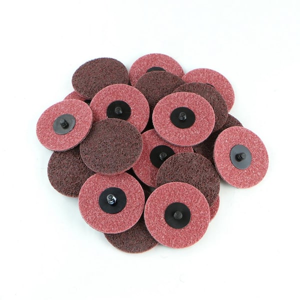 IIT 82042 180 Grit 2 Inch Roll Lock Sanding Discs Pack of 50 for sale online