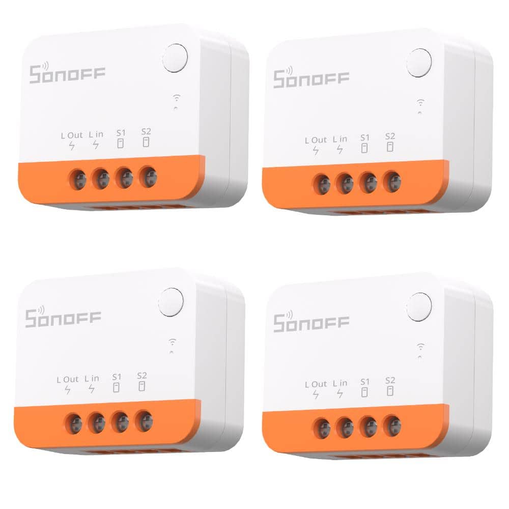ZBMINI Extreme Zigbee Smart Switch No Neutral Wire Needed Works with Home Assistant Smart Home Systems 4Packs price history on PriceWatchPro