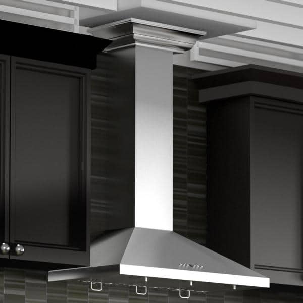 30-Inch Stainless Steel Convertible Wall Mount Range Hood