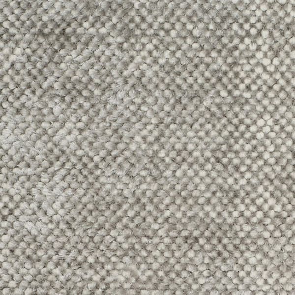 Silver Safavieh Saint Tropez Shag Collection STS641S Handmade Solid 1-inch Thick Area Rug 9' x 12' 
