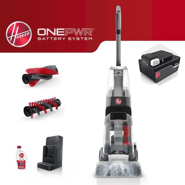 HOOVER ONEPWR SmartWash Automatic Cordless Upright Carpet Cleaner ...