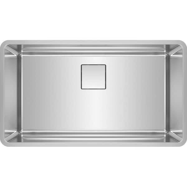 Franke Pescara Undermount Stainless Steel 32.5 in. x 18.5 in. Single Bowl Kitchen Sink