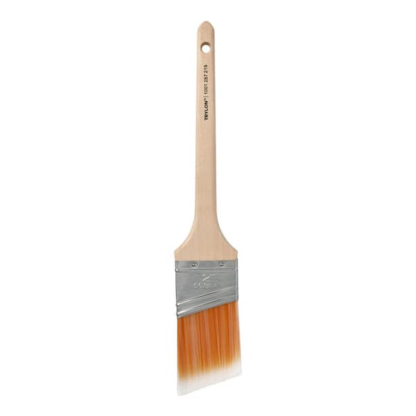 Premium 2 in. Polyester Trylon Thin Angled Sash Paint Brush
