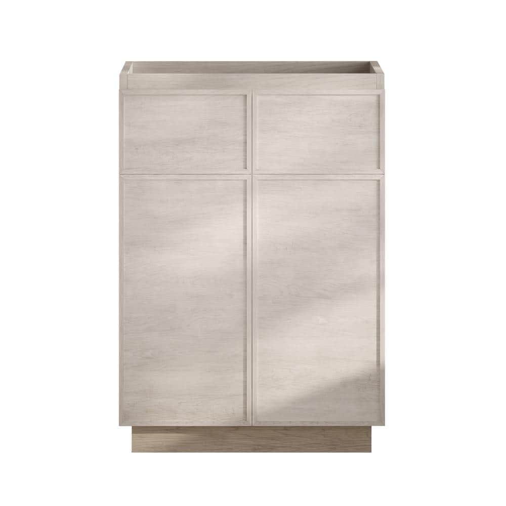 St. Tropez 24" White Oak Freestanding Bathroom Vanity Cabinet