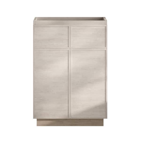 St. Tropez 24 in. Freestanding Bath Vanity Cabinet without Top in White Oak