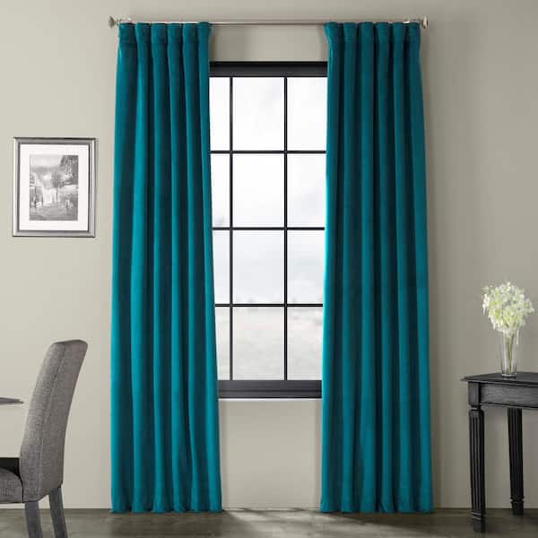 Exclusive Fabrics Furnishings, Grey And Turquoise Curtains