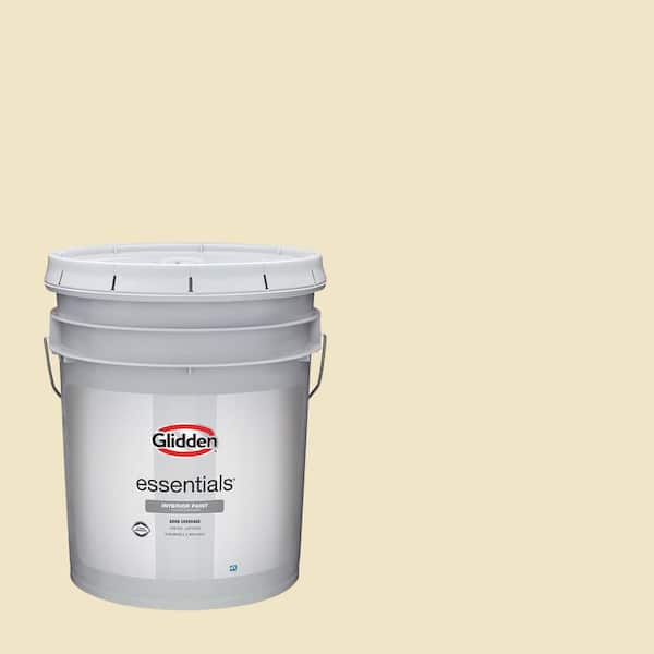 Glidden Essentials 5 gal. #PPG1093-2 Soleil Semi-Gloss Interior Paint