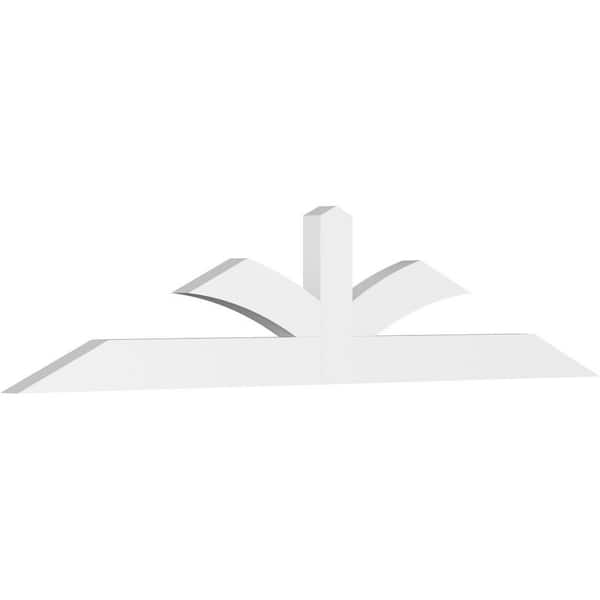 Ekena Millwork Richland 72 in. W x 15 in. H x 2 in. D Signature Polyurethane Bracket