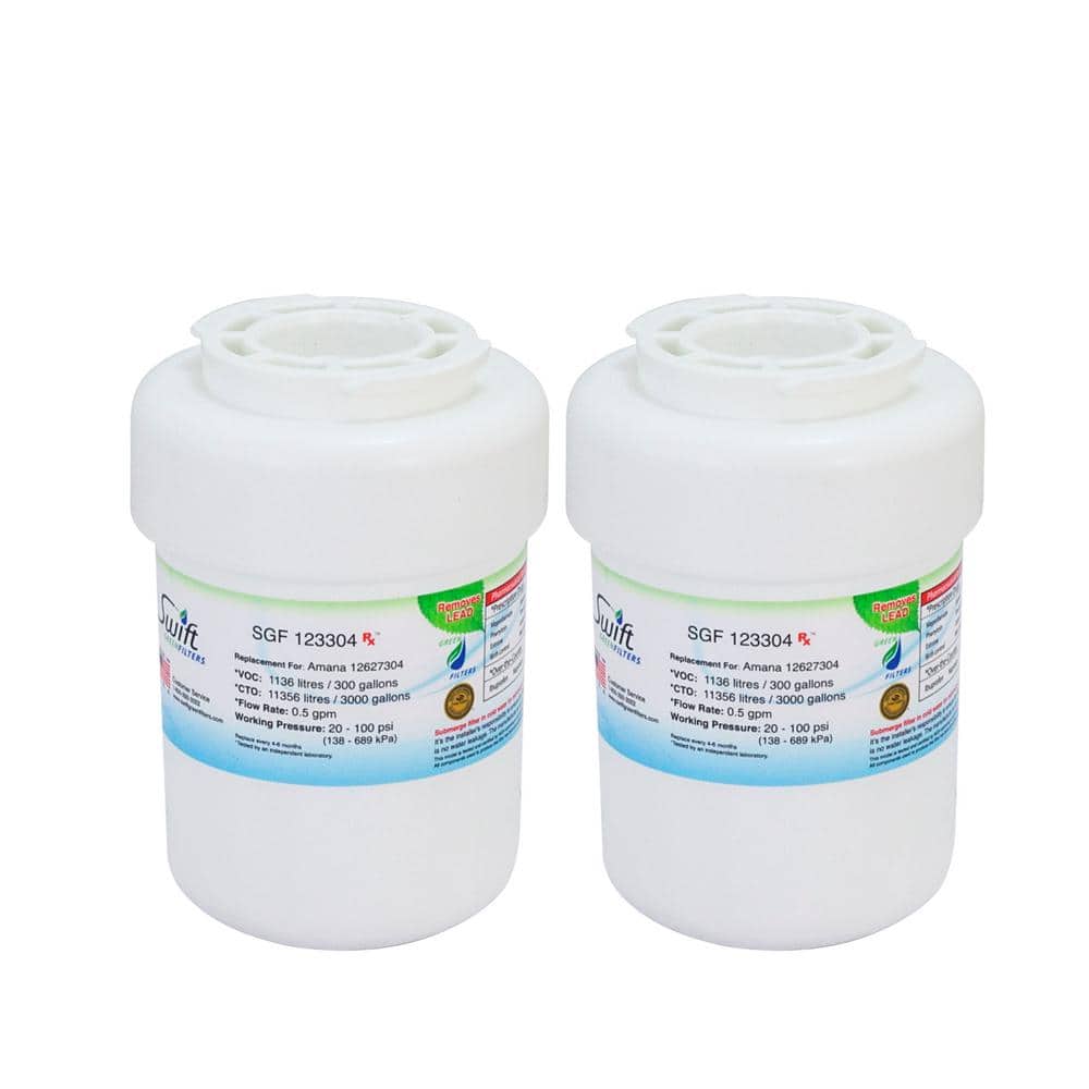 Swift Green Filters Replacement Water Filter for Amana 12527304 (2-Pack) -  SGF-123304 Rx-2P