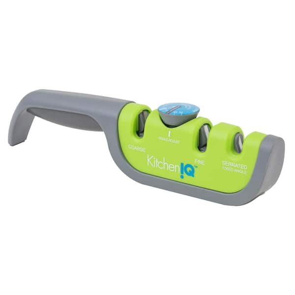 KitchenIQ Diamond Manual Knife Sharpener