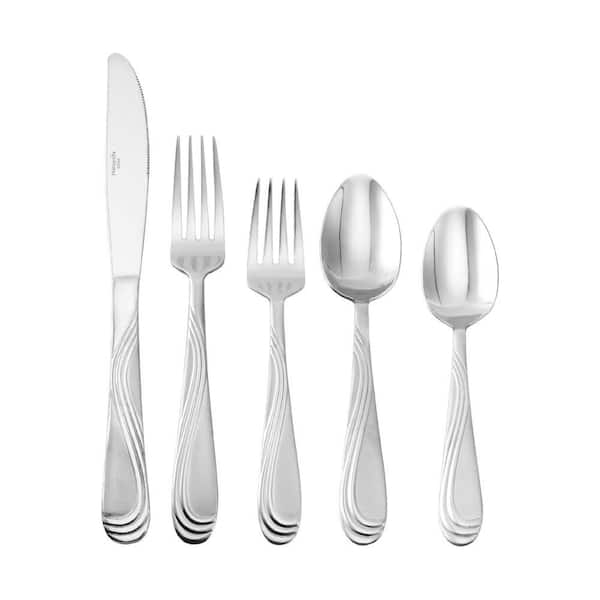 Unbranded International Flatware Pacifica Frost 20-Piece Set