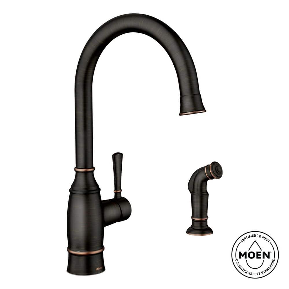 Valve Moen Single Handle Kitchen Faucet No Hot Water MOEN Noell