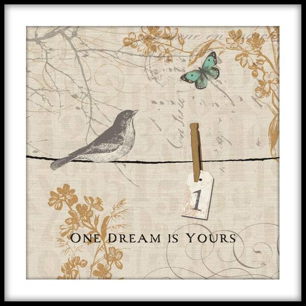 PTM Images 13.75 in. x 13.75 in. "Pitcher of Hydrangea" Framed Wall Art