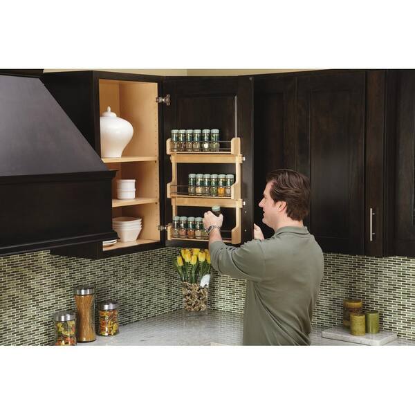 Rev-A-Shelf 5 Pull Out Kitchen Cabinet Organizer Pantry Spice Rack