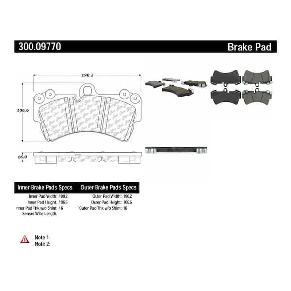 Centric Parts Disc Brake Pad Set
