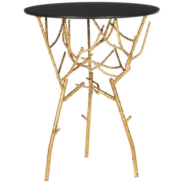 SAFAVIEH Tara Gold/Black End Table