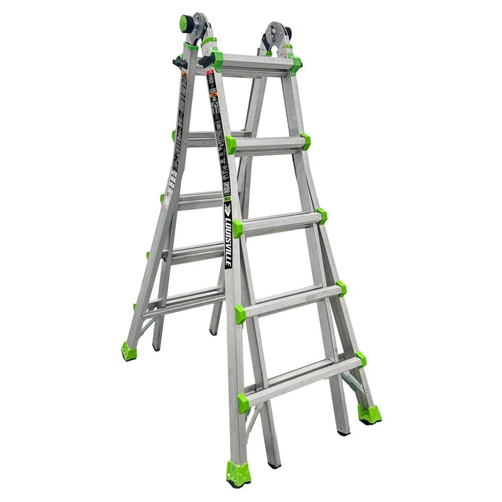 22-Ft Reach Aluminum Multi-Position Ladder, Type IA, 300-pound Load Capacity price history on PriceWatchPro