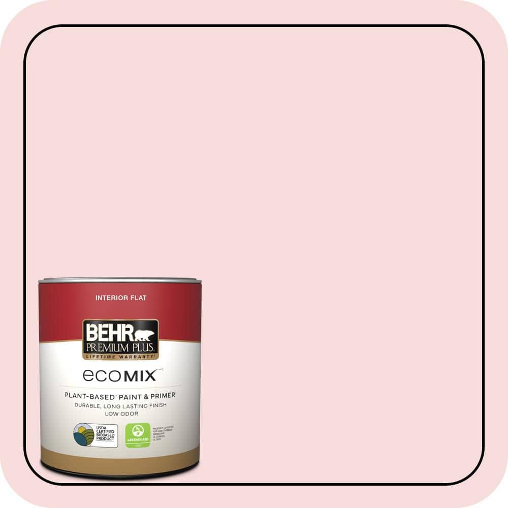1 qt. #140C-1 Southern Beauty Flat EcoMix Plant-Based Interior Paint & Primer price history on PriceWatchPro