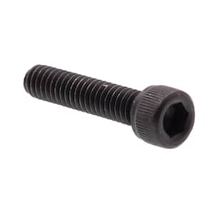 #8-32 x 3/4 in. Black Oxide Coated Steel Hex (Allen) Drive Socket Head Cap Screws (25-Pack)