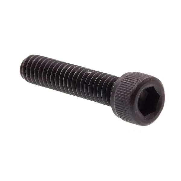 Prime-Line #8-32 x 3/4 in. Black Oxide Coated Steel Hex (Allen) Drive Socket Head Cap Screws (25-Pack)