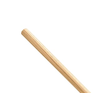 Hardwood Round Dowel - 48 in. x 0.75 in. - Sanded and Ready for Finishing - Versatile Wooden Rod for DIY Home Projects