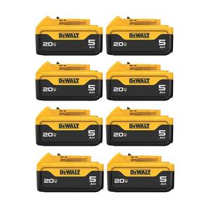 2 Batteries 5.5Ah 20V + Chargeur 2 Ports Pour DeWalt - Compatible Avec Séries DCB200, DCB180, Outils 18V/20V Max