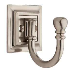 2-1/3 in. Satin Nickel Architectural Ball End Wall Hook