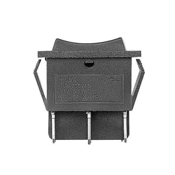 VEVOR Rocker Switch,6 Pin Momentary DPDT Rocker Switch,3-Position