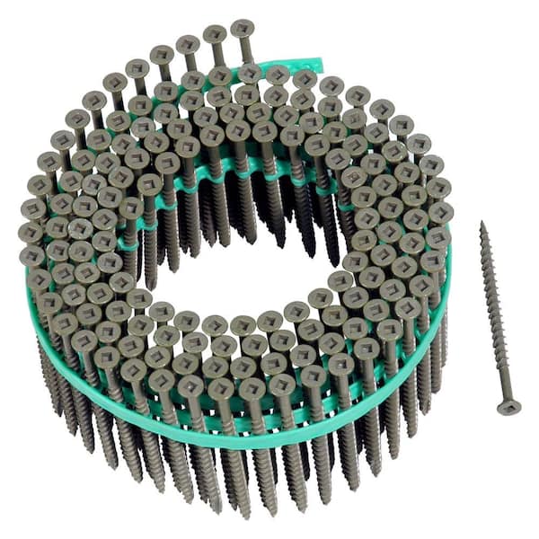 MURO 8 3 in. Internal Square FlatHead Wood Deck Screws (900Pack