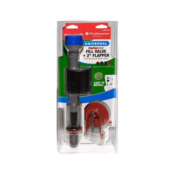 Fluidmaster Performax Universal Fit Toilet Repair Kit - Fill Valve, Flush  Valve, Flapper, Tank Lever, Gasket, Hardware and Tools Included in the  Toilet Repair Kits department at