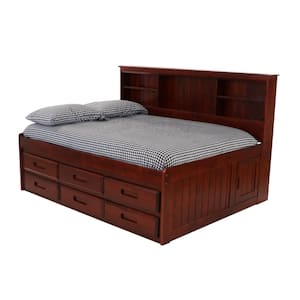 Rich Merlot Series Rich Merlot Full Size Daybed with 6-Drawers