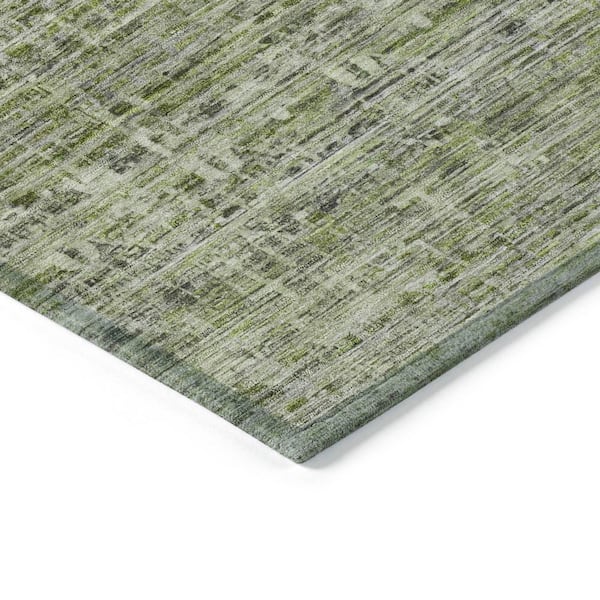 Chantille Machine Washable Indoor/Outdoor Abstract ACN1746 Green 2 ft. x 3 ft. Accent Rug