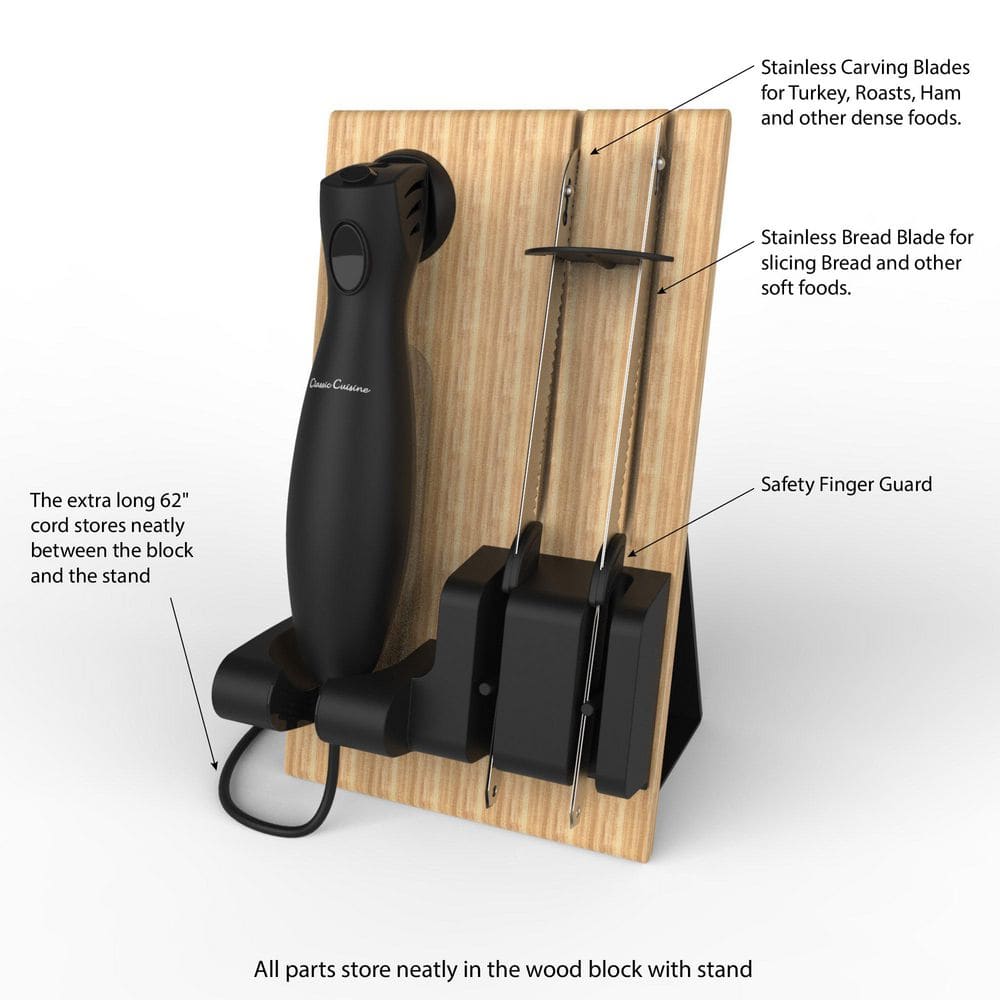 8 in. Electric Carving Knife Set - thumbnail 4