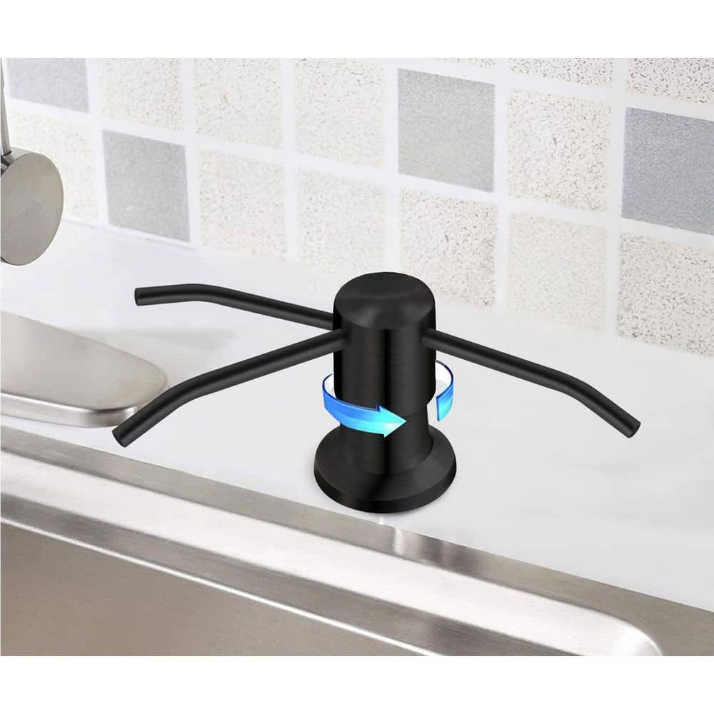 2-Pack Black Kichen Sink Soap Dispenser with 47 in. Extension Tube Kit, Under Sink Soap Dispenser Pump, Built to Last price history on PriceWatchPro