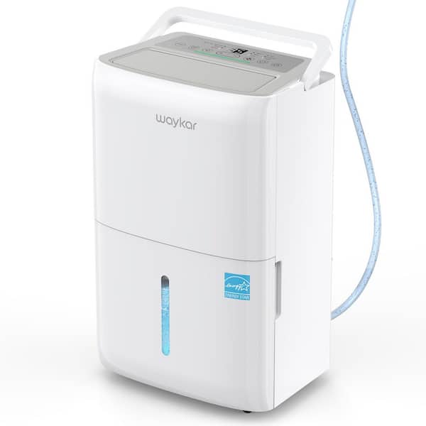 150 pt. 7,000 sq. ft. Energy Star Dehumidifier with Pump and Bucket for Basement or Garage with Auto Restart in White