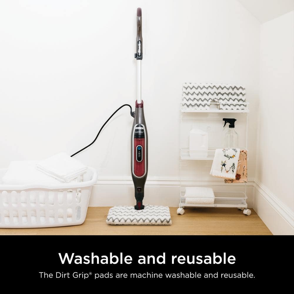 Shark Genius Gray Corded Electric Steam Pocket Mop