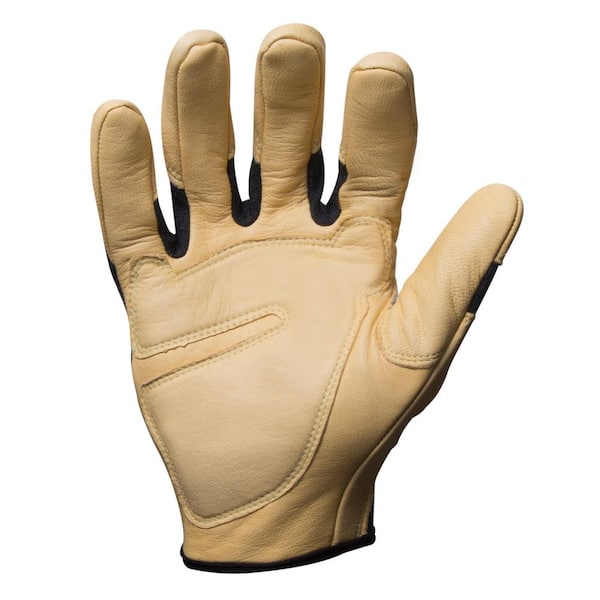 Men Goatskin Leather Work Gloves Utility Safety Work Gloves Driver Work Gloves 