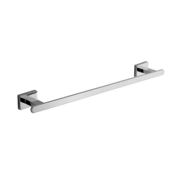 Nameeks General Hotel 17.8 in. Wall Mounted Towel Bar in Chrome