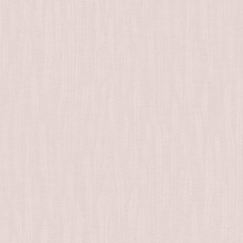Italian Design Light Pink Silk Texture Vinyl on Non-Woven Non-Pasted Wallpa